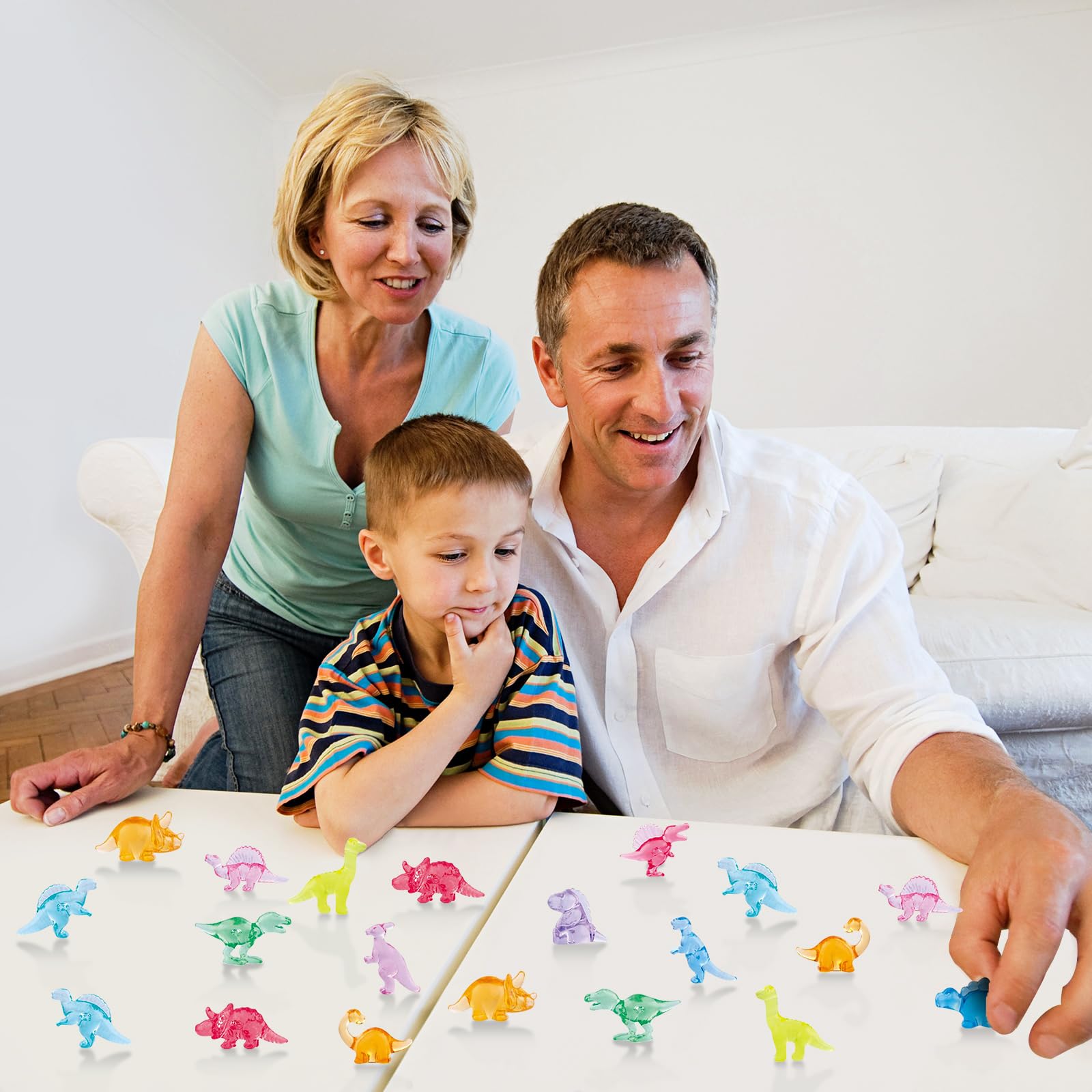 Mini Dinosauri Giocattolo YIZHIXIANGQ - 120 Pezzi Per Collezionare - Foto 12