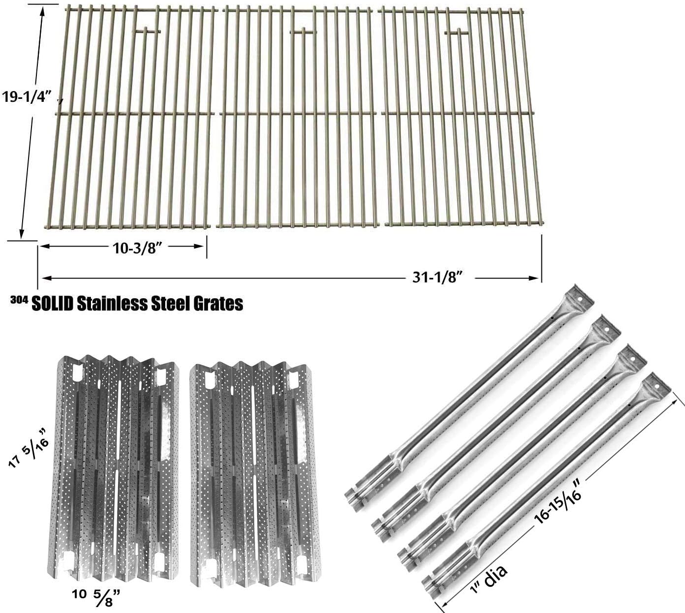 Grill Parts Gallery Replacement Home Depot, Costco, 720-0193, 720-0289, 720-0432 BBQ Kit