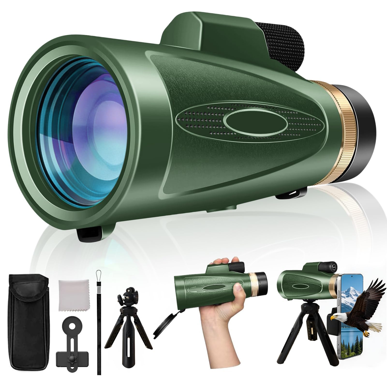 PhysioPhyx 12x60 HD Monocular Kit