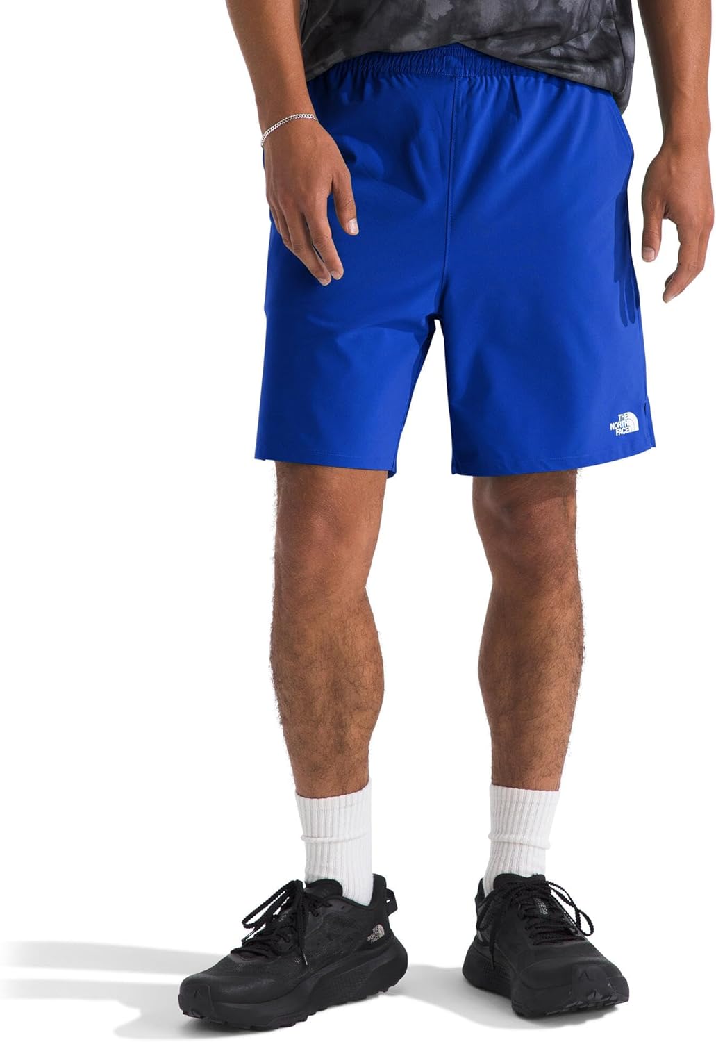 The North Face Men's Wander Short 2.0 - Moisture Wicking, Water Repellent Finish, Internal Drawcord, TNF Blue, Small Regular