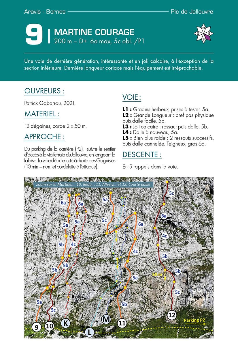 100 grandes voies plaisir autour de Chamonix - Bornes - Aravis - Aiguilles Rouges - Mont-Blanc