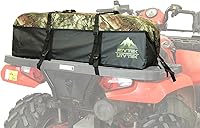 Vista 2 de ATV TEK Arch Series Bolsa de expedición para caza y pesca, bolsa de carga para la parte trasera de ATV/UTV - Kings Mountain Shadow Camo
