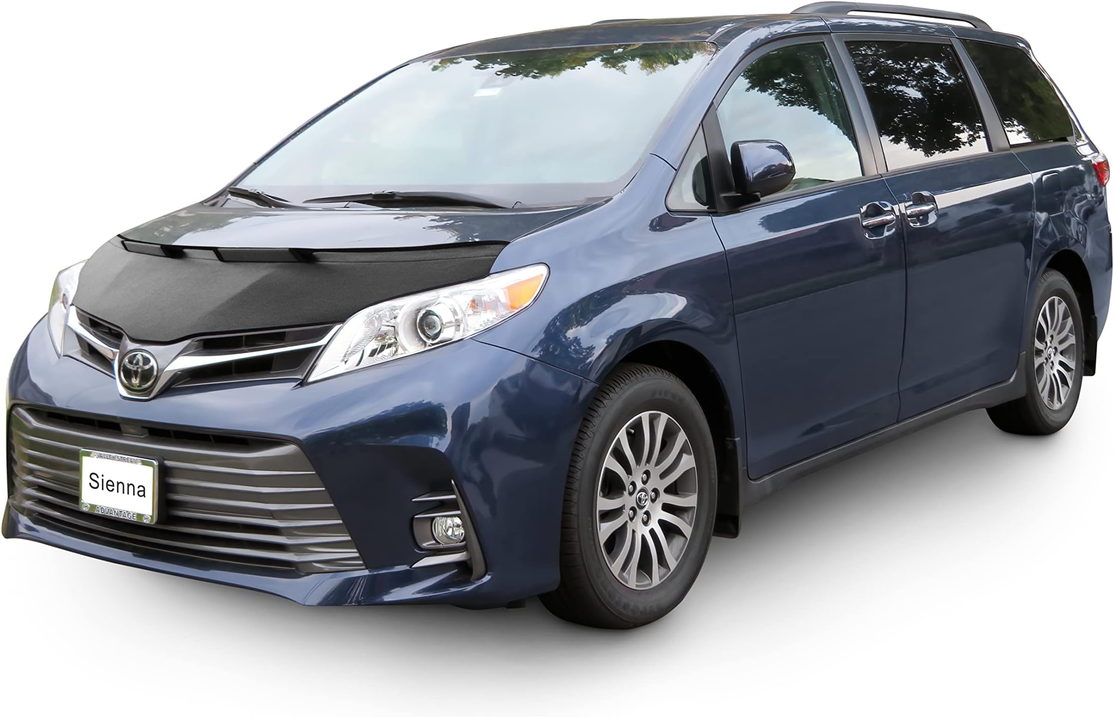 AB3-00698 Compatible with Toyota Sienna III Year of Manufacture 2011-2020 Hood Bra Stone Chip Protection Tuning Bonnet Bra