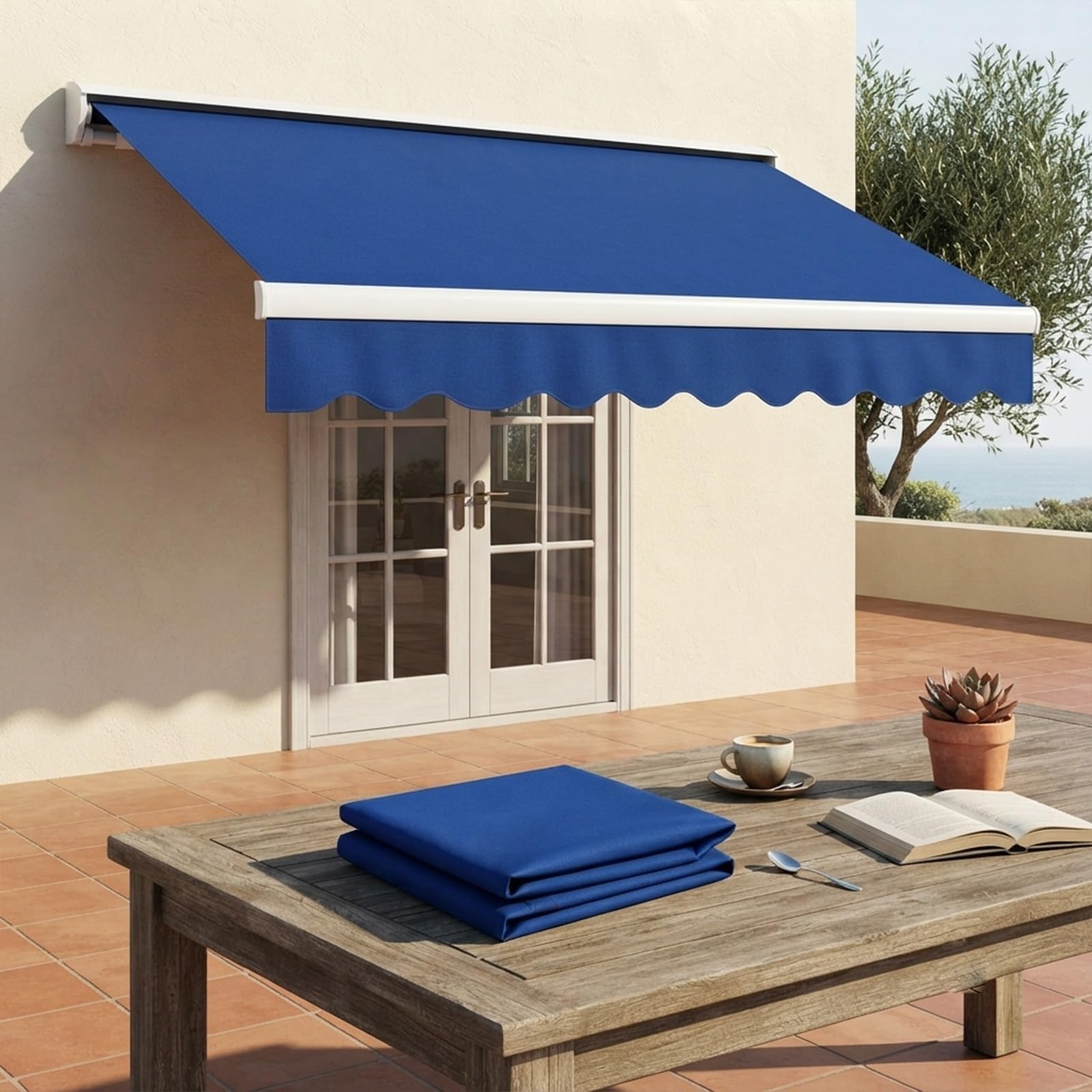 Tissu Store Banne, Toile De Remplacement Pour Store Banne Rétractable