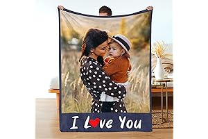 Custom Photo Blanket | Personalized Picture Throw with Your Photos