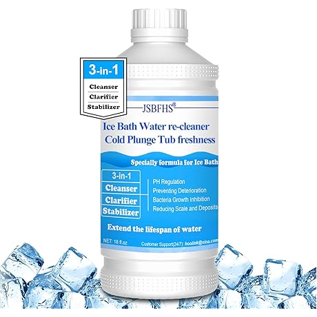 18 fl.oz Ice Bath Cleaner Cold Plunge Accessories