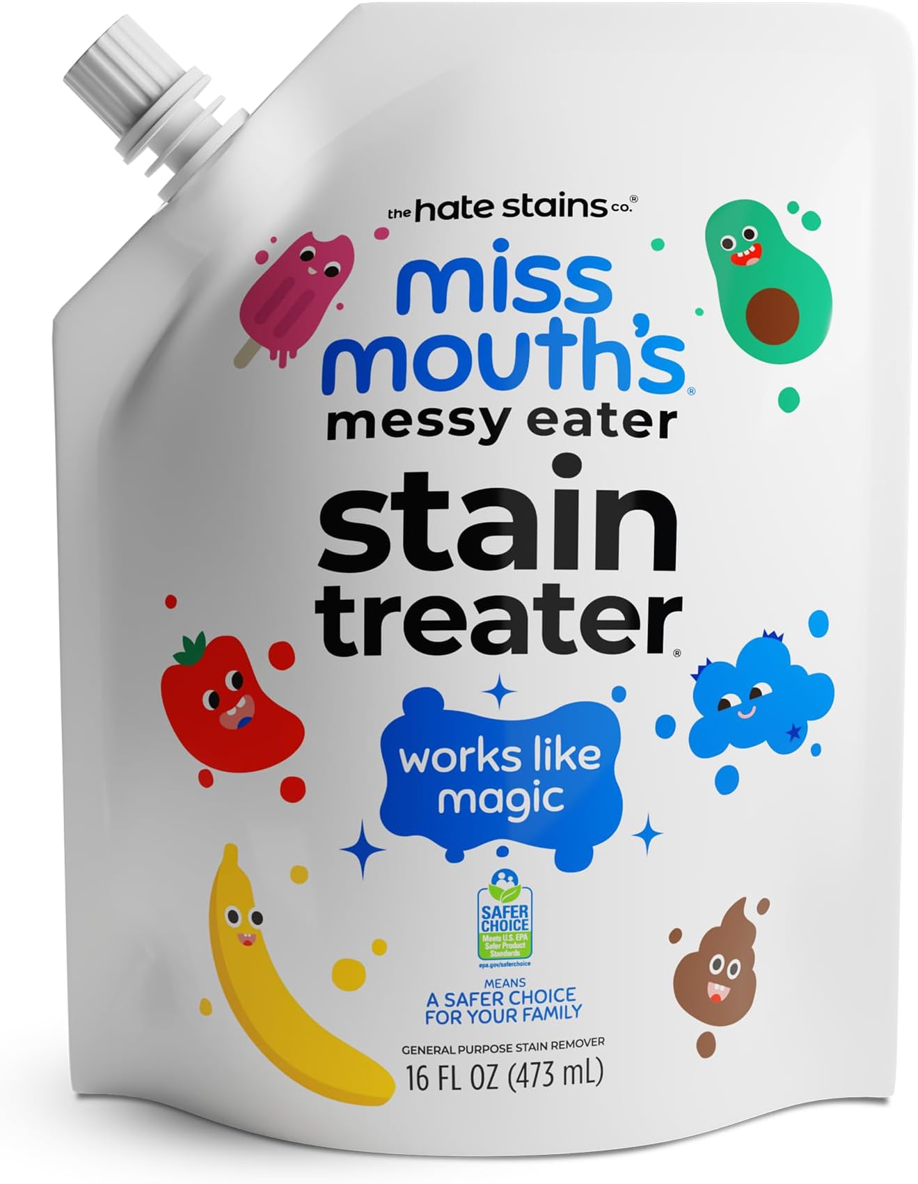 Miss Mouth's Messy Eater Stain Treater Pouch Refill