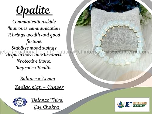 Miniatura 6 de Pulsera elástica de cuentas redondas de azabache, natural, metafísico, A+, folleto gratuito, regalo curativo, pulsera de cristal con piedras