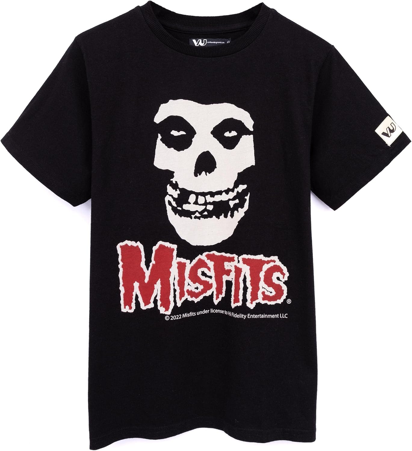 Amazon.com: Misfits T-Shirt Kids Girls Boys Skull Music Band Logo Black  Top: Clothing, Shoes & Jewelry