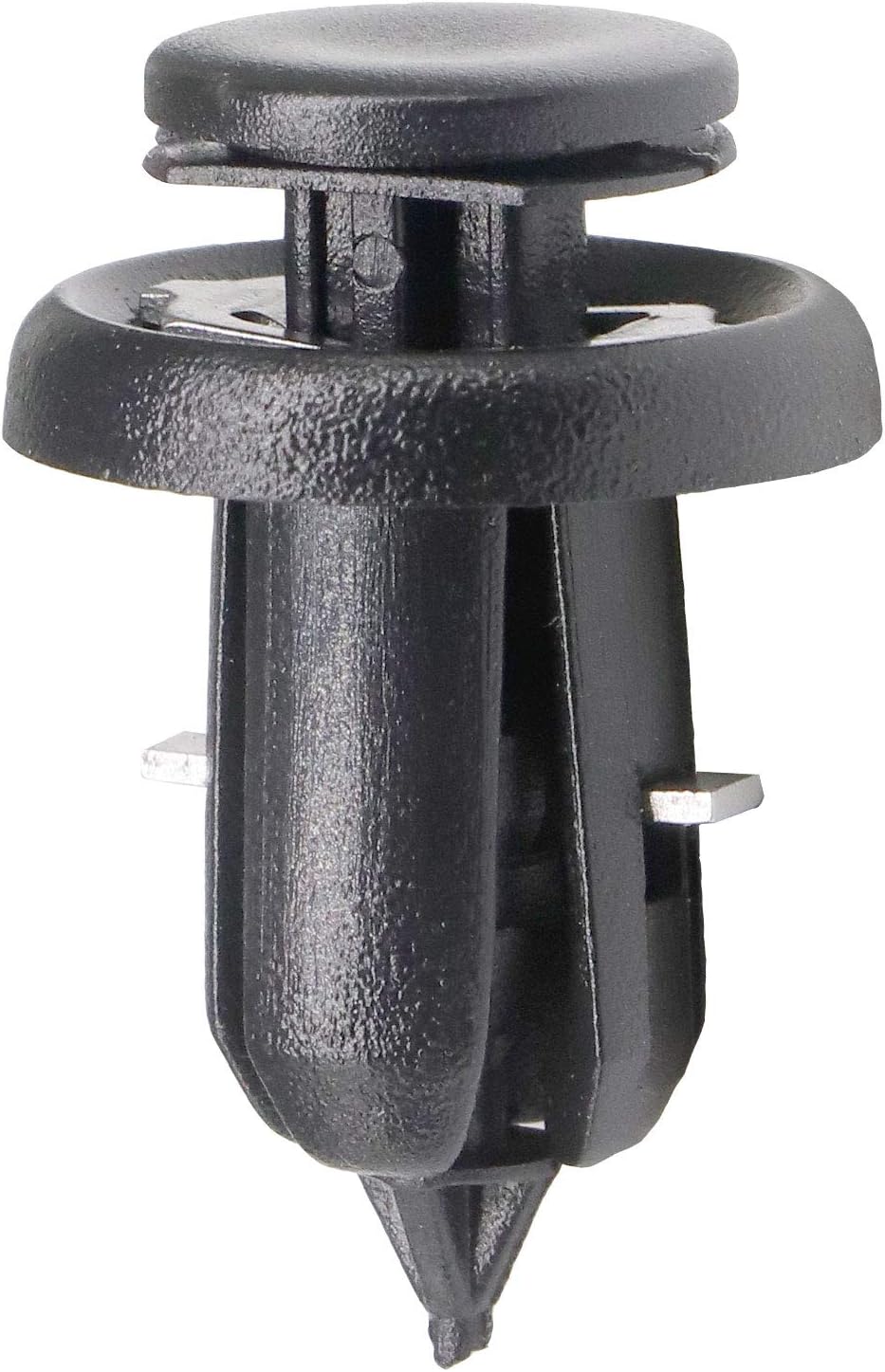 Lantee 10 Pcs 10mm Bumper & Splash Shield Push-Type Retainer Clips with Metal Insert for Honda 91506-S9A-003