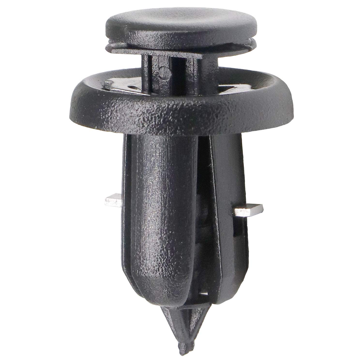 Lantee 20 Pcs 10mm Bumper & Splash Shield Push-Type Retainer Clips with Metal Insert for Honda 91506-S9A-003