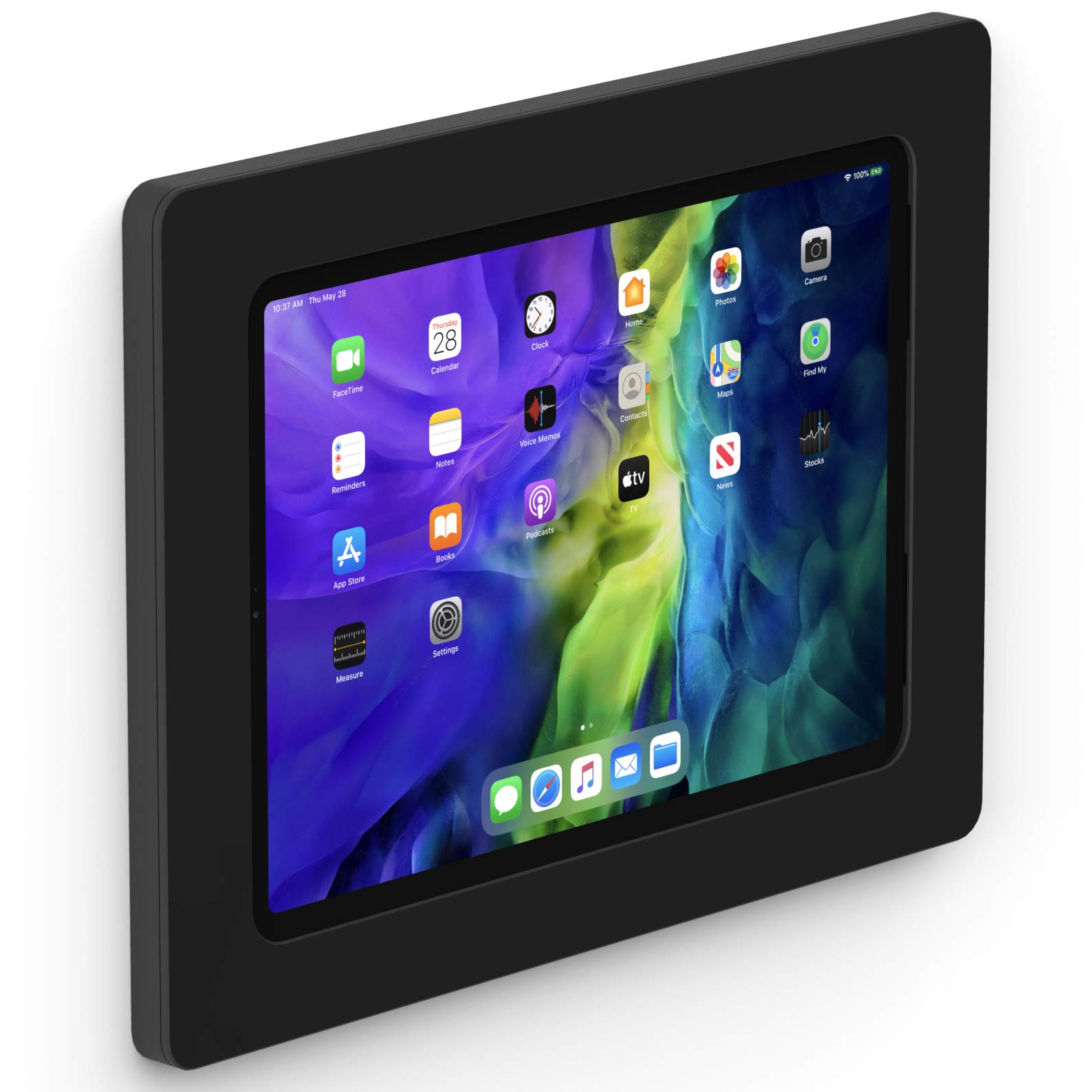 VidaMount Black On-Wall Tablet Mount Compatible with iPad Pro 11