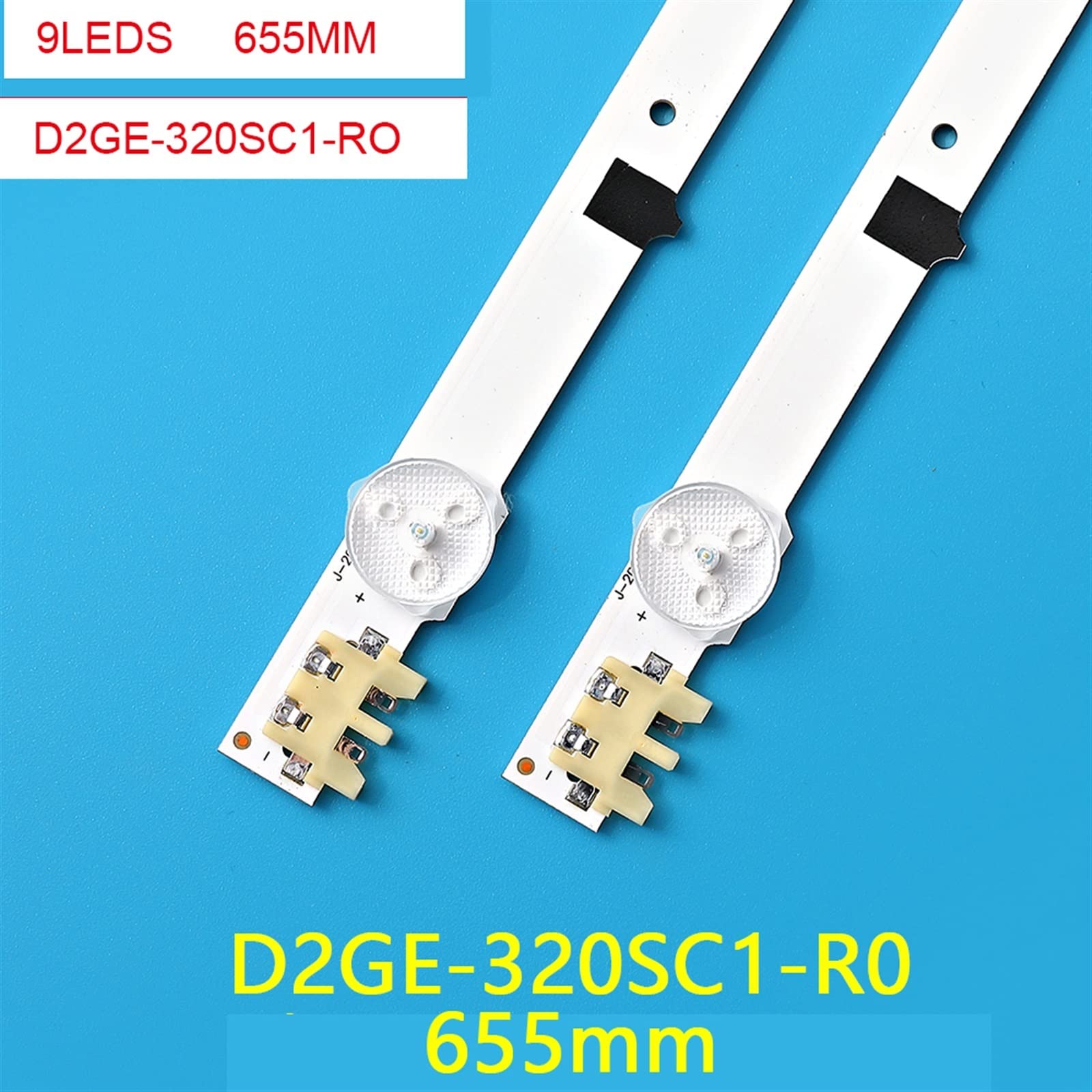 Lámpara de tira de retroiluminación LED Compatible for D2GE-320SC1-R0 UE32F5000 UE32F5500 UE32F4000 D2GE-320C0-R0 Bn96-28489a 2013SVS32 SSP 3735 655MM