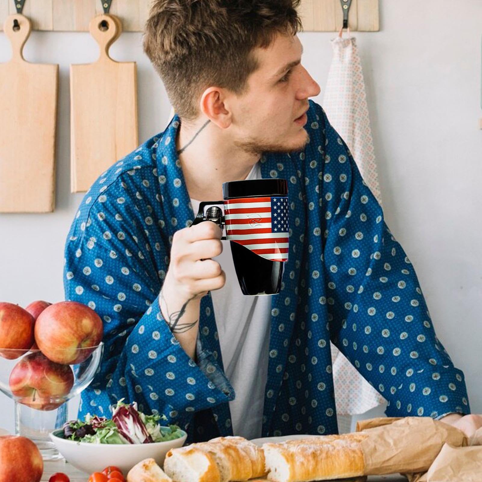 Tazas geniales para hombres, divertida taza de té | Taza de cerámica