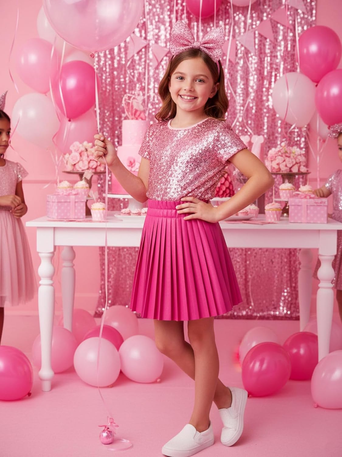 WELAKEN Girls Pleated Skirt – Toddler, Kids & Teen Sizes - Image 4