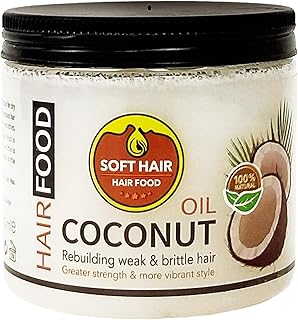 غذاء للشعر بزيت جوز الهند 200 مل من سوفت هير