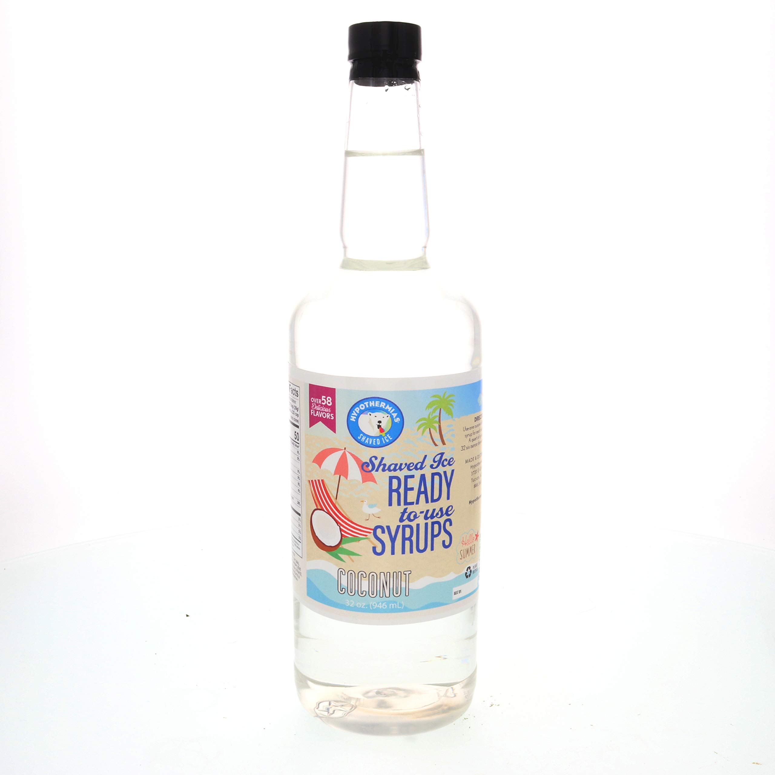 Hypothermias GRAPE Flavor Syrup - Quart Size For Snow Cones & Shaved Ice