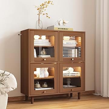 Amazon.co.jp: コレクションケース 棚 木製