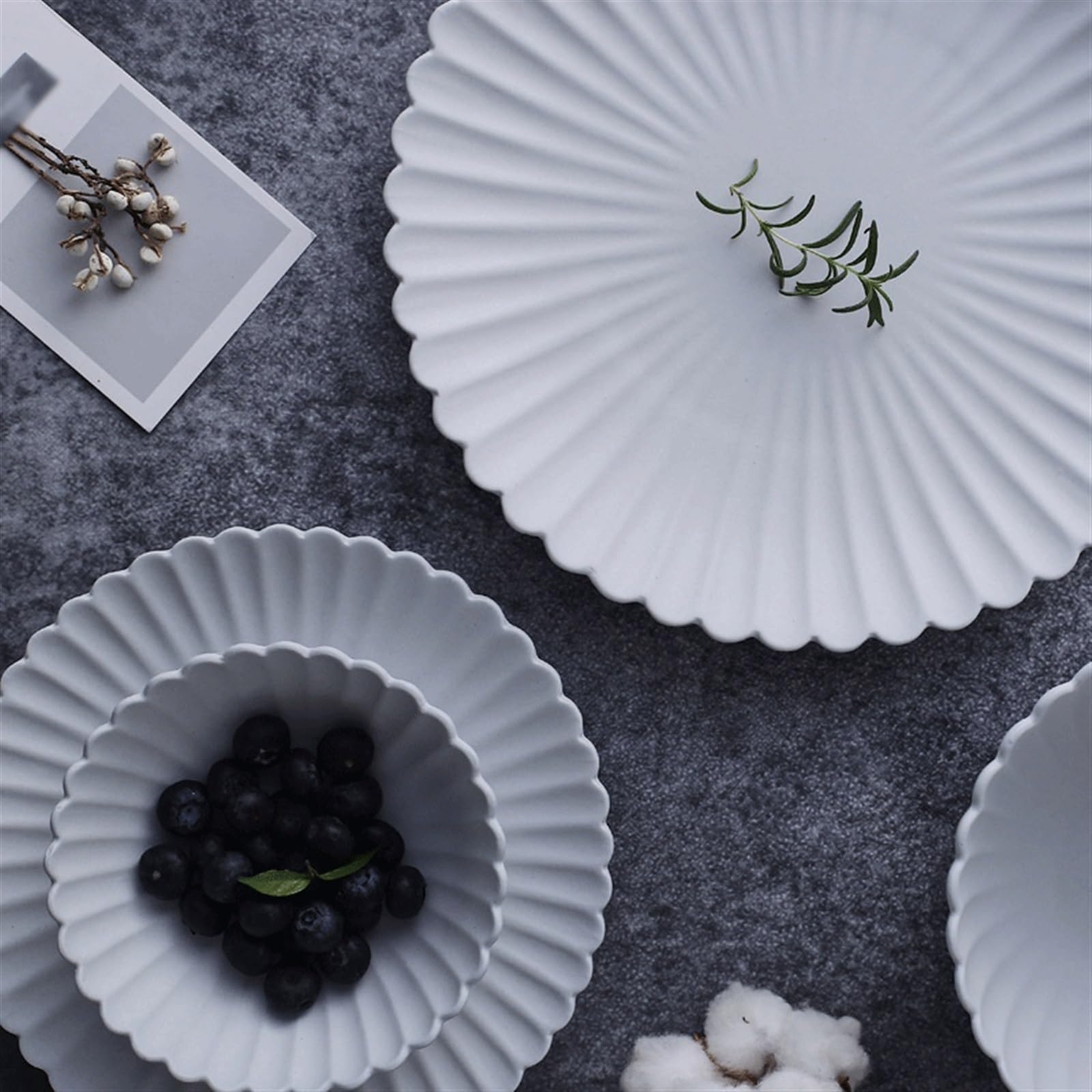 talerze do serwowania Ceramiczny talerz obiadowy na owoce przekąski chleb talerzyk deserowy zastawa stołowa do kuchni hotelowej restauracji bankietowej talerze makaronowe(26cm)