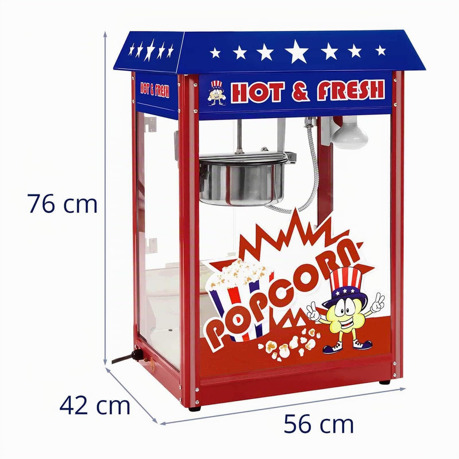 Royal Catering - Palomitera - 1500 W - diseño americano