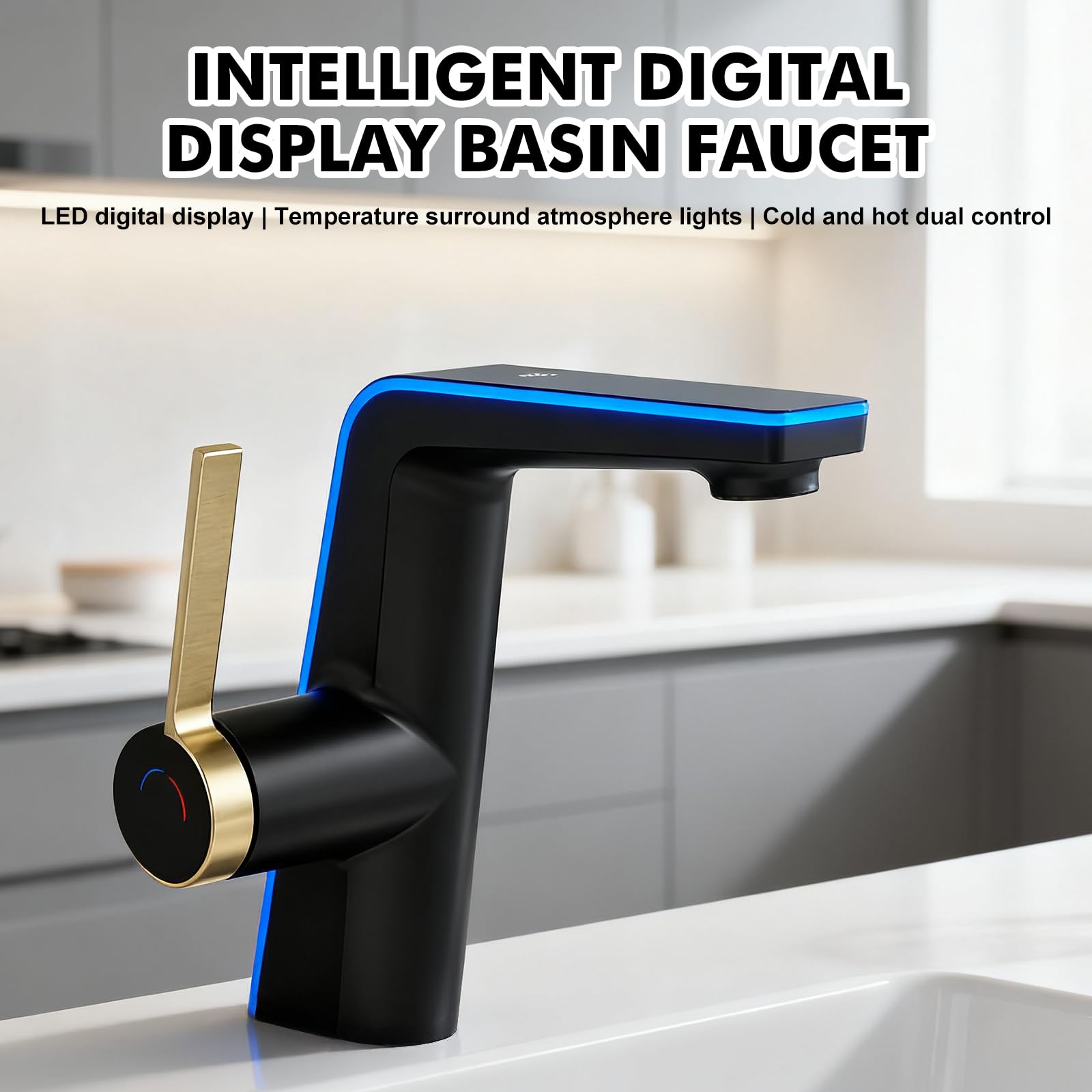 Bateria łazienkowa z wyświetlaczem temperatury LED, bateria łazienkowa bateria łazienkowa jednouchwytowa bateria łazienkowa bateria łazienkowa bateria łazienkowa bateria łazienkowa bateria łazienkowa