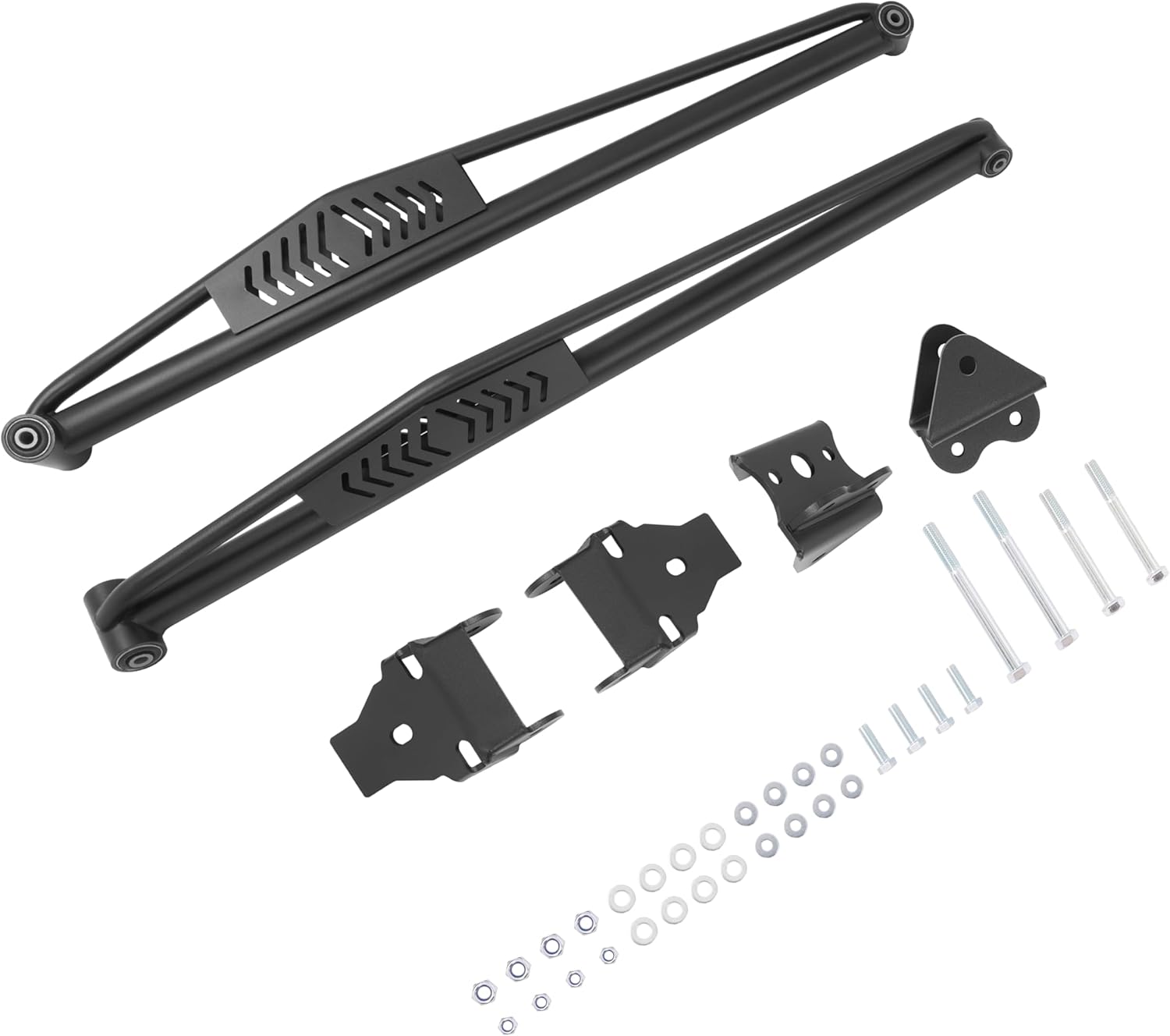 ALMULOO Traction Bar Compatible with 2005-2024 Toyota Tacoma 6-Lug 2WD 4WD Traction Bar w/ Mounting Brackets Steel Black Powder Coated