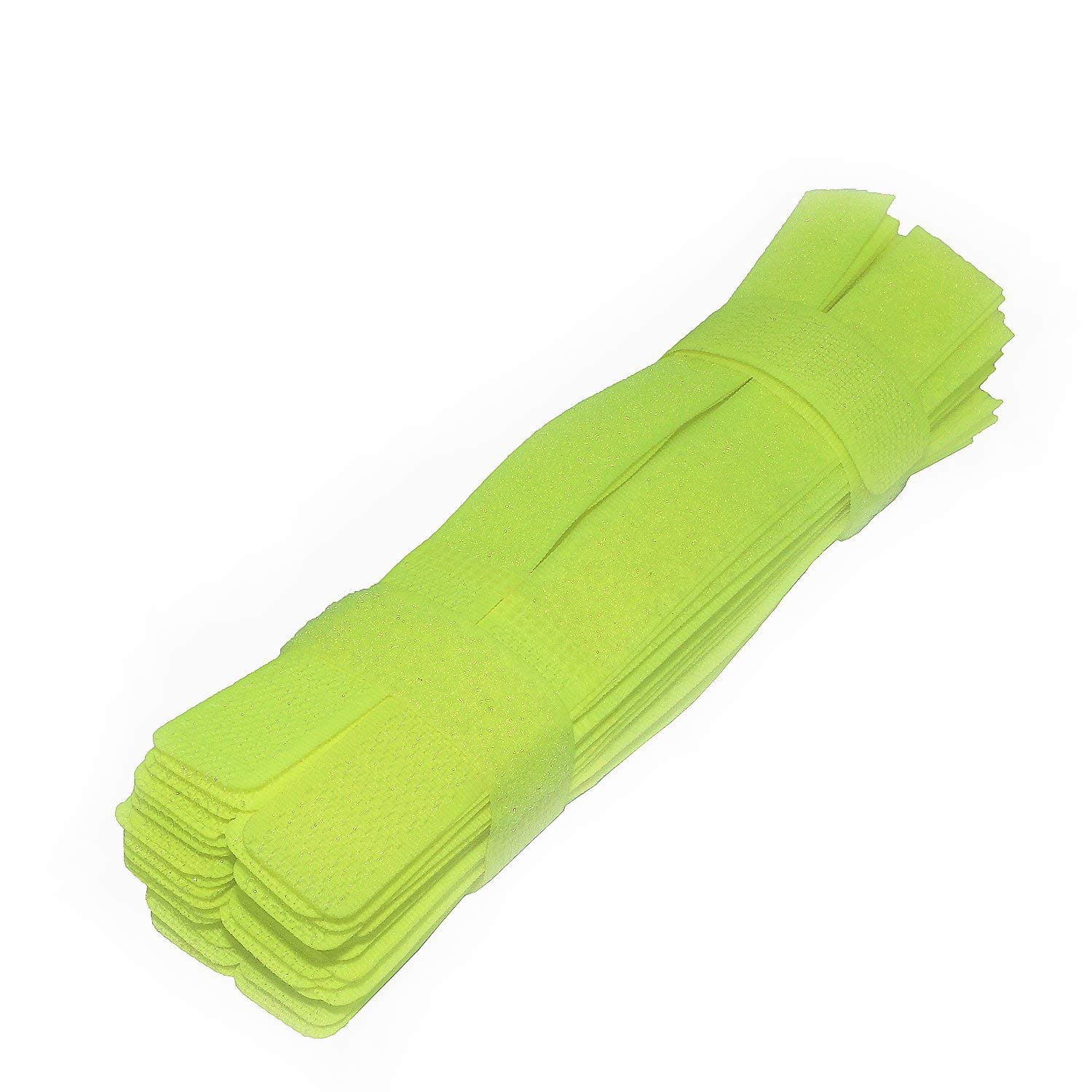 50pcs colorido reutilizable Fastening bridas de sujeción de alambre Organizador Cable Cable Tie cuerda soporte para portátil PC TV 7 pulgadas