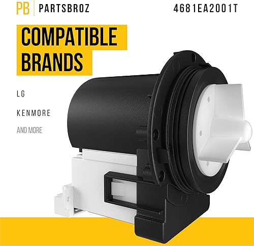 Miniatura 2 de Wm3575cw Wm3670hva Wm3670hwa Bomba de drenaje LG Lavadora