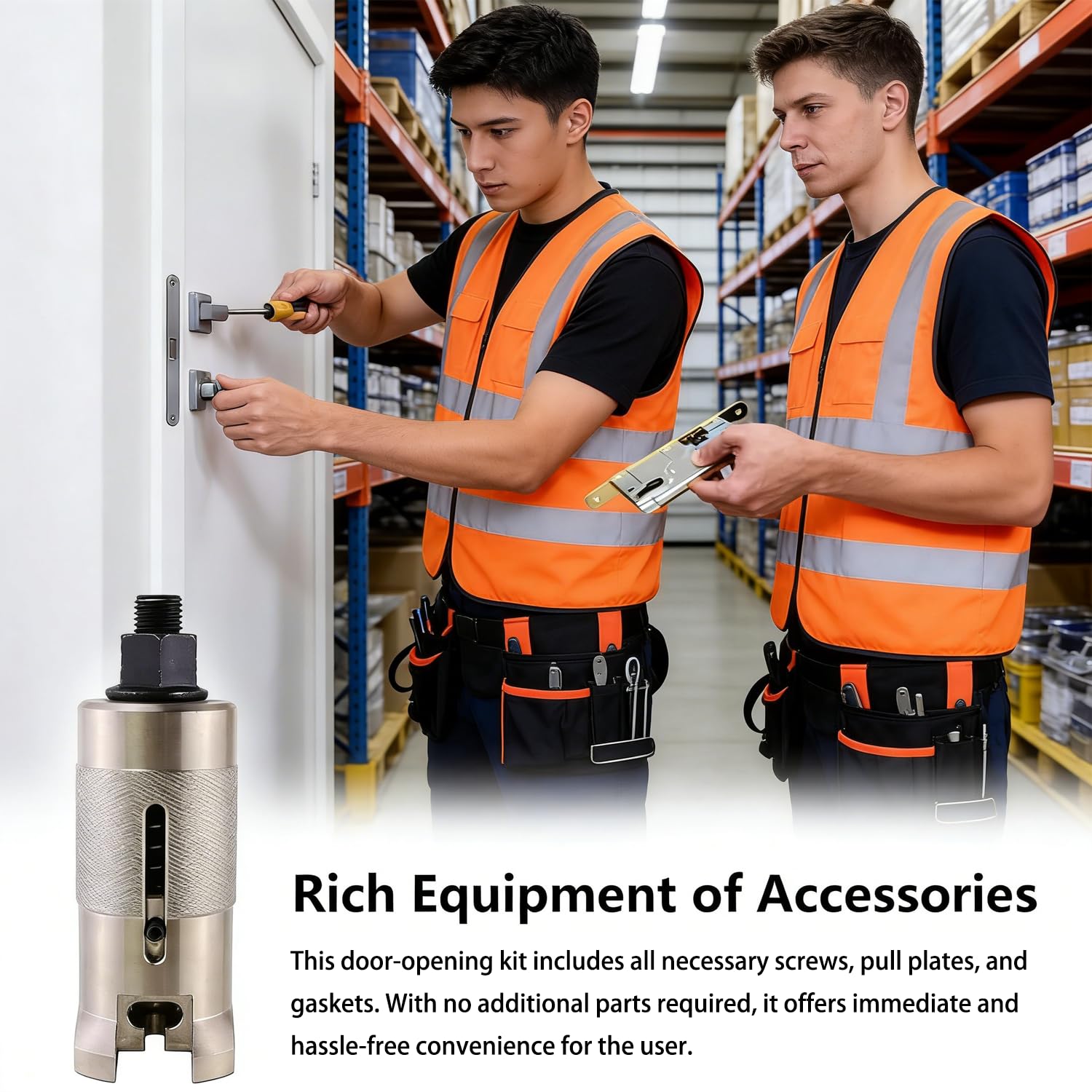 Estrattore Chiave Spezzata Professionale, Strumento per Rimozione Cilindri in Acciaio Inossidabile ad Alta Efficienza per Locksmith e Emergenze