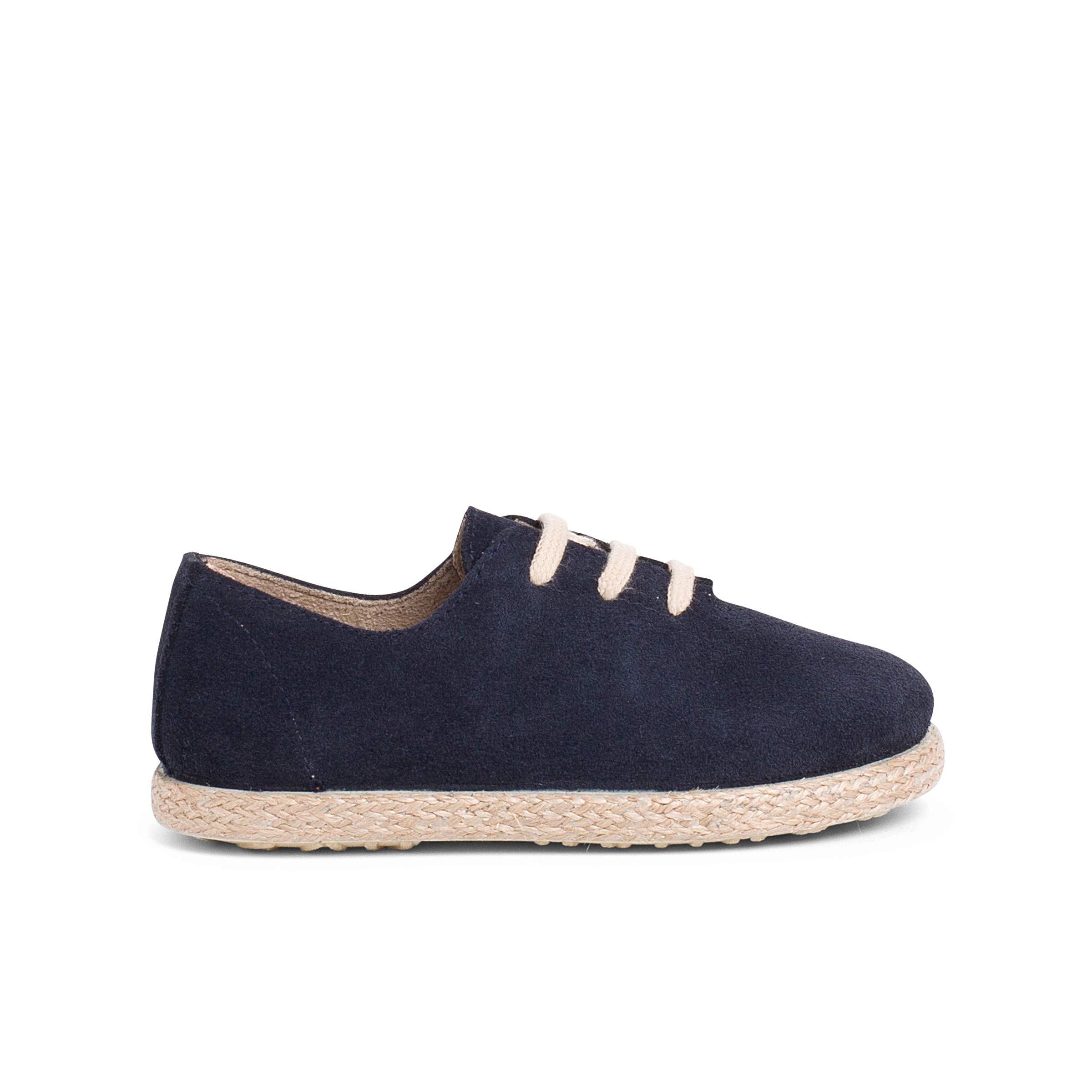 Pisamonas Zapatillas Cordones Serraje y Yute Niños