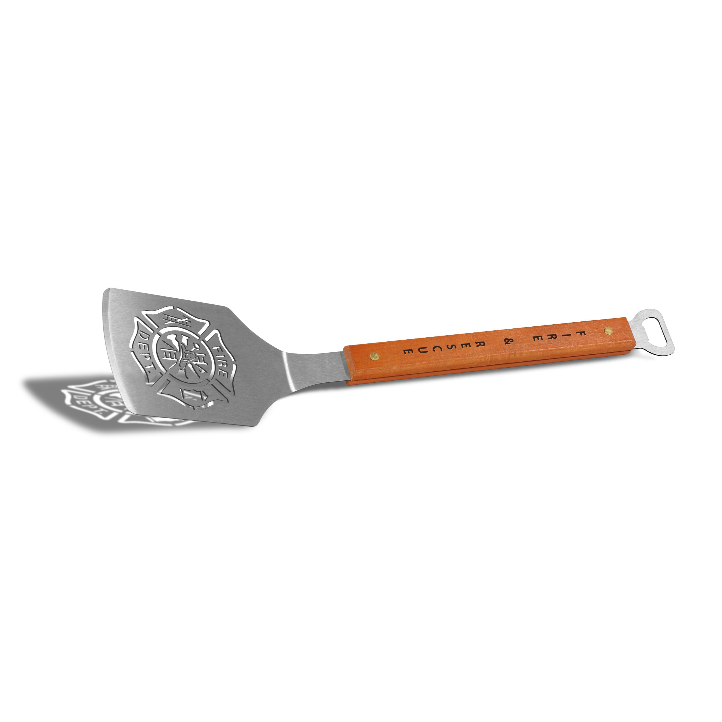 Sportula Universal Bombero, Heavy Duty Grill espátula de Acero Inoxidable