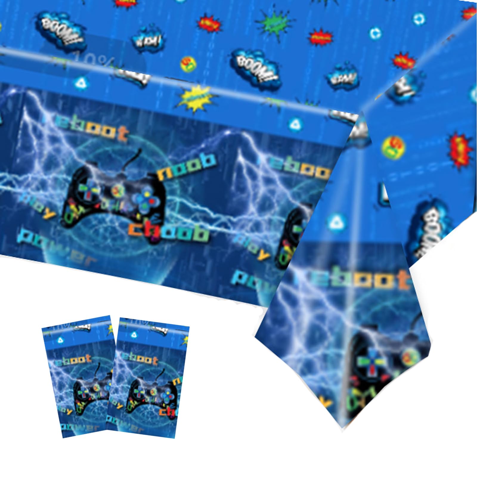 2PCS Tablecloth (Blue Game)