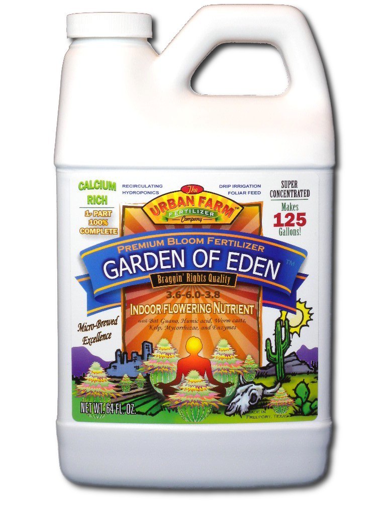 Garden of Eden Hydroponic Nutrient, 1/2 Gallon