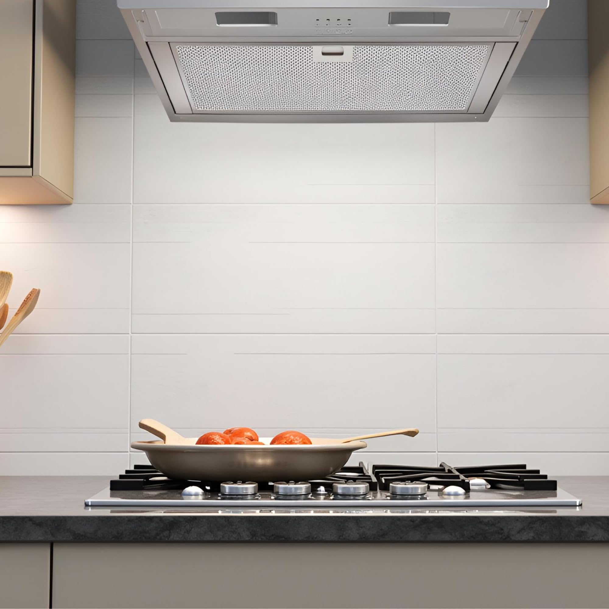 Cata Campana Extractora Armonia 80 X Panel de Control Mecánico 3 Niveles de Extracción Sistema de Fácil Instalación Motor Extra Silencioso Potencia 276 W Ancho 72,1 cm Color Inox