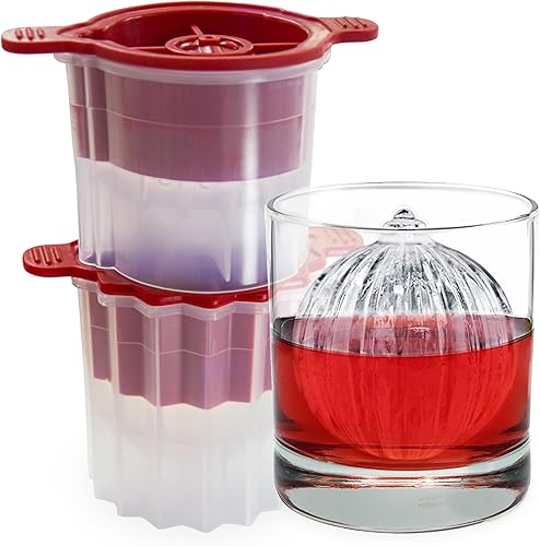 Miniatura 11 de Tovolo Molde de Hielo para Perro Forma de Esfera Hielo en Forma de Perro Moldes de Hielo Esférico Juego de 2 Regalo Festivo para Navidad Relleno de