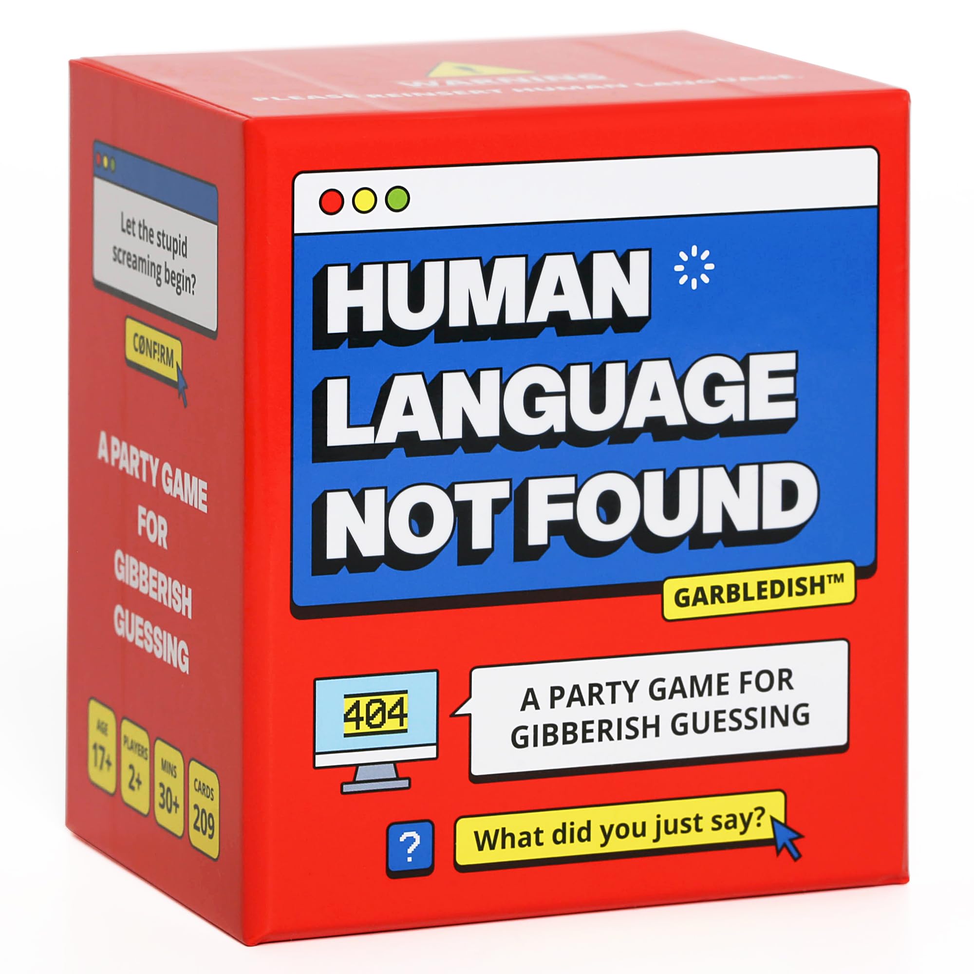 KAWAII KOI The Guess Gibberish Party Game, A Funny Word Guessing Card Game for Teens & 17+