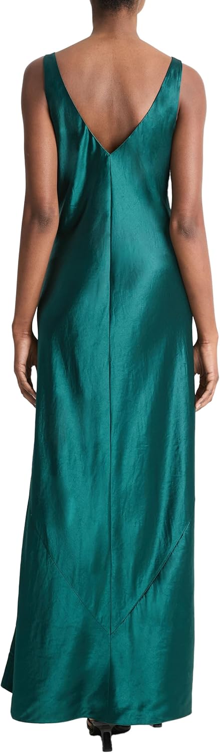 Vince Women's V Neck Maxi Slip Dress - Image 3