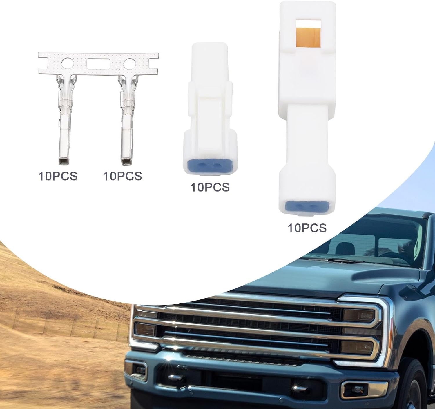 10 Sets 2 Pin JST Connector Socket Plug Male Female Mini Waterproof Housing 02T/02R-JWPF for Automobile Wiring Harness Plug image 4