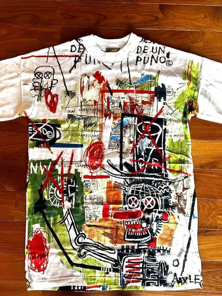 【BASQUIAT/バスキア】激レア 世界1000枚限定Tシャツ 未使用 BASQUIAT/バスキア】激レア 世界1000枚限定Tシャツ 未使用