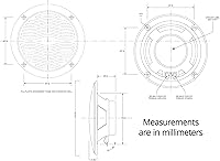 Vista 6 de Magnadyne Altavoz marino y bañera de hidromasaje impermeable WR40W