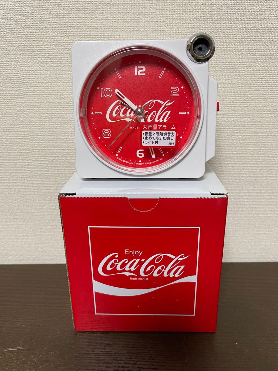 Amazon.co.jp: コカコーラ 時計 目覚まし時計 グッズ : ホーム＆キッチン