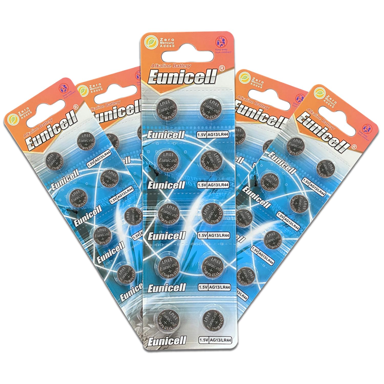 Pack of 10 - LR920/AG6 Eunicell 1.5V Button Coin Cell Alkaline Batteries - Suitable for use in LED lights, Digital Voice Recorders, Toys, Blood Glucose, Cholesterol Testing, Meters, Toys — view 19