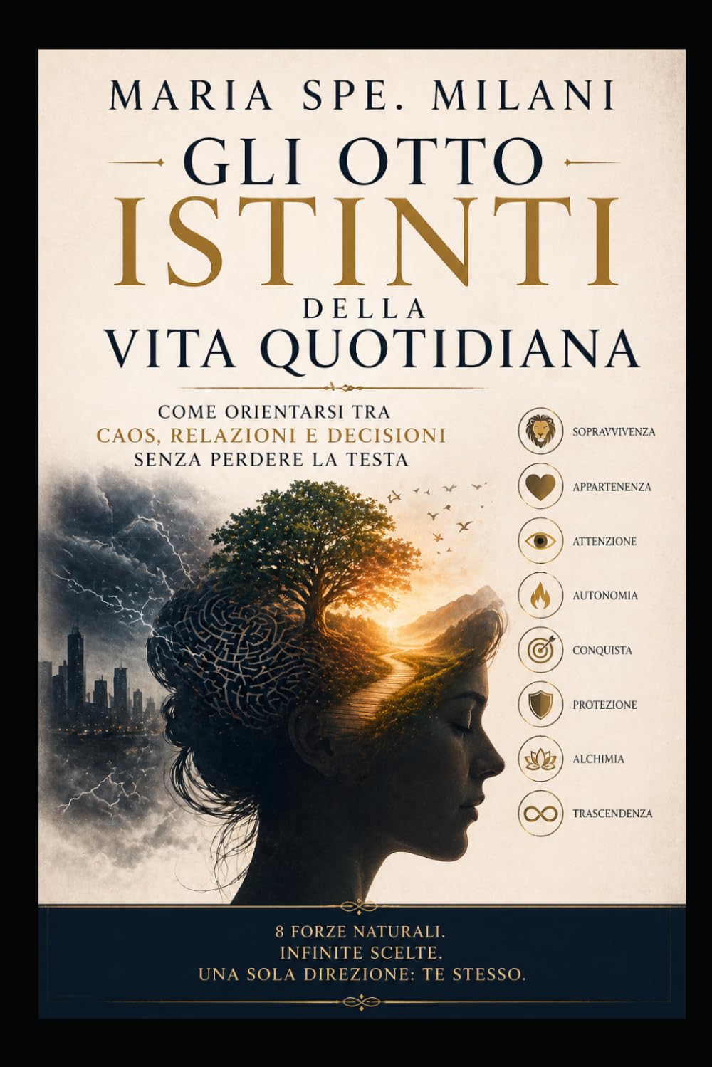 Gli otto Istinti della Vita Quotidiana: Come orientarsi tra caos, relazioni e decisioni senza perdere la testa