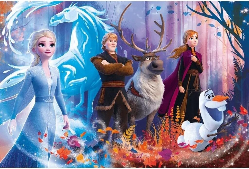 TREFL 10IT5900511163667IT10 100 El. Magic Krainy Lodu Frozen 2 (16366) [Puzzle]