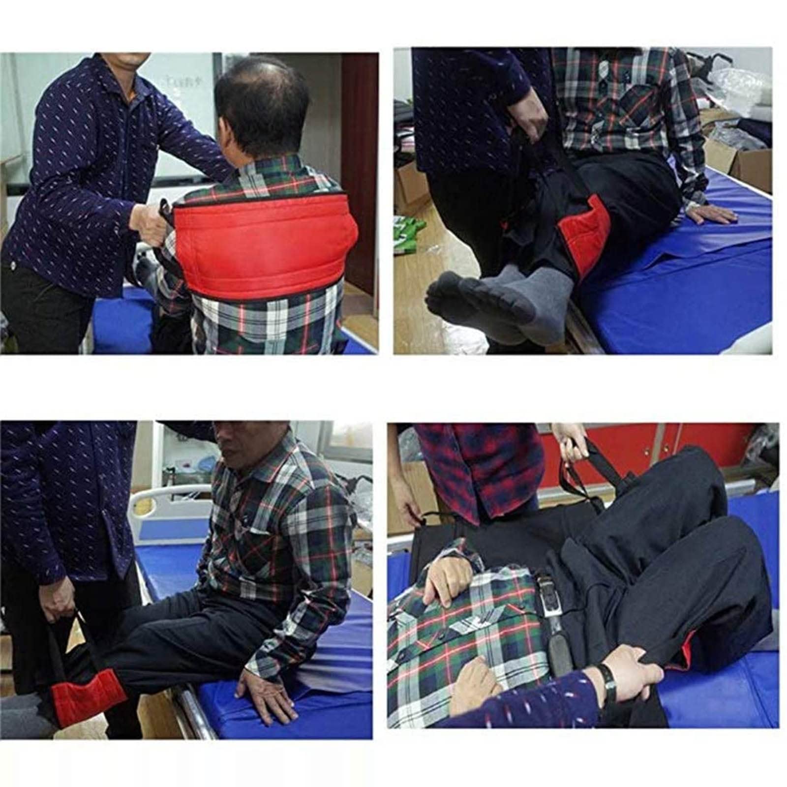 Tablas de Transferencia Elevador de Pacientes Cinturón de Transferencia Cinturón de Transferencia de elevación con Asas para Movilidad Personas Mayores Discapacitadas