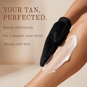Self Tanner Tanning Mousse Kit - USA Made with Natural & Organic Ingredients, Self Tanner Mousse and Mitt, Tan Kit, Fake Tan Tanning Foam, Fair to Medium, Sunless Tanners Best Sellers