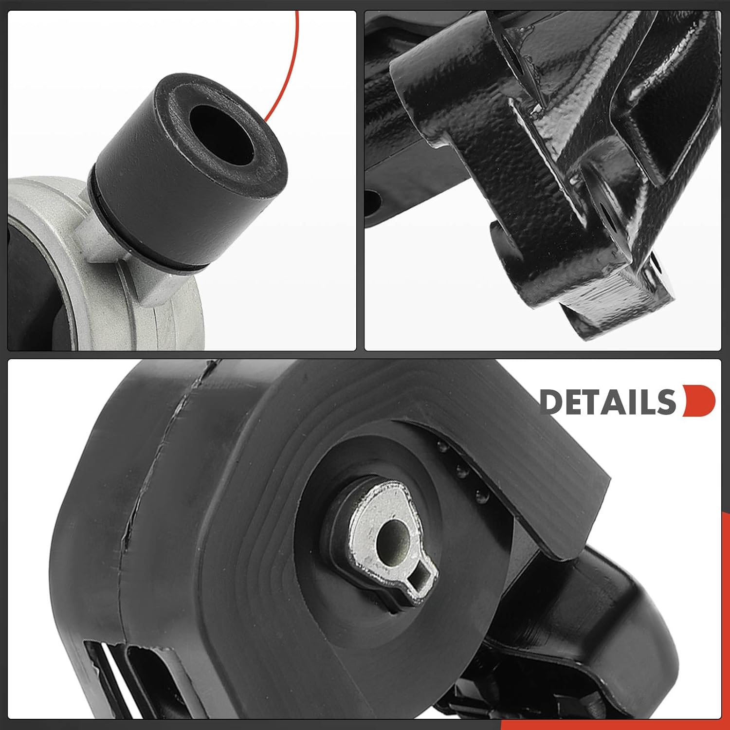 A-Premium 3PCS Engine Motor Mount and Transmission Mount Set Compatible with Kia Sedona 2006-2012 2014 & Hyundai Entourage 2007-2010 3.8L, Automatic Transmission, Replace # 219104D500, 219304D500