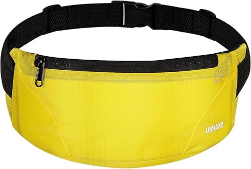 Miniatura 9 de USHAKE Cinturón de Correr, Bolsa de Cintura Ultra Ligera sin Rebote para Hombre o Mujer, Cinturón de Fitness y Entrenamiento, Cinturón Deportivo