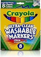 Vista 1 de Crayola Marcadores lavables finos de 8 quilates