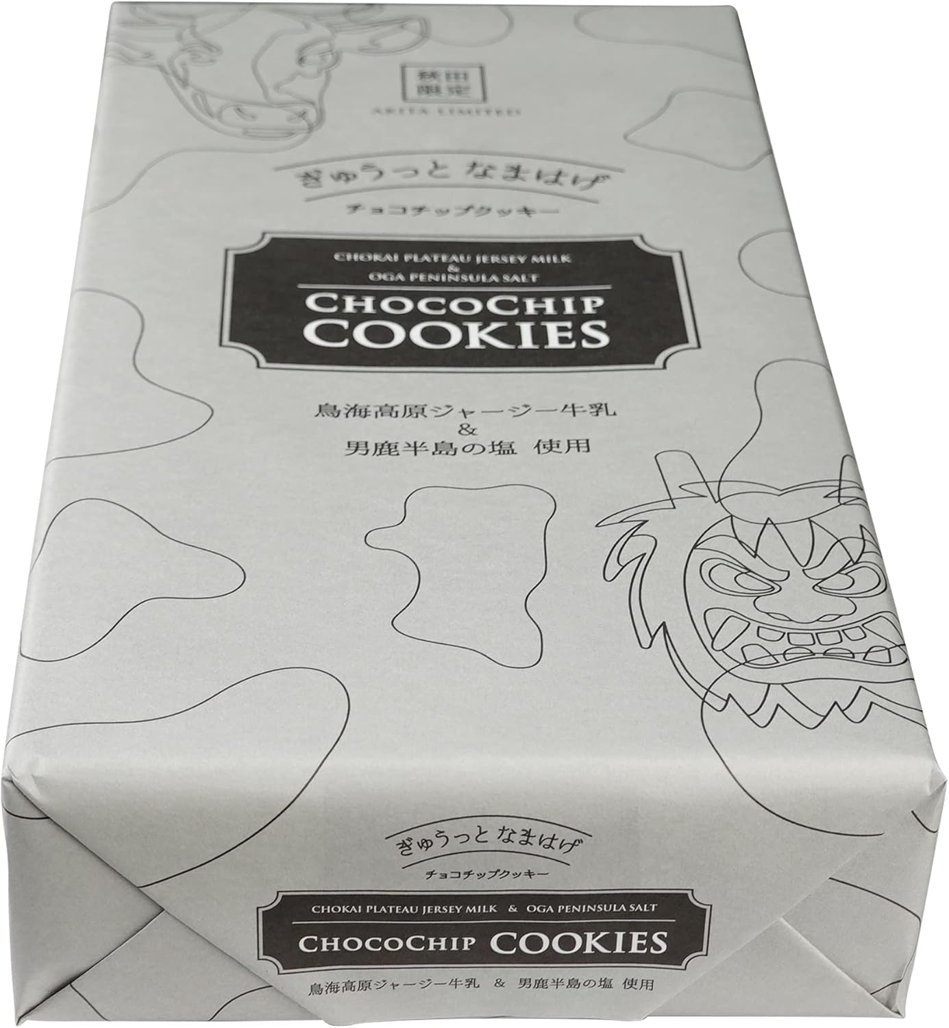 秋田限定 ぎゅうっとなまはげ チョコチップクッキー １箱２０枚入